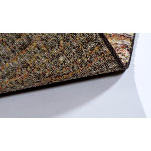 17 Stories Katonah Abstract Area Rug in Gold & Reviews Wayfair